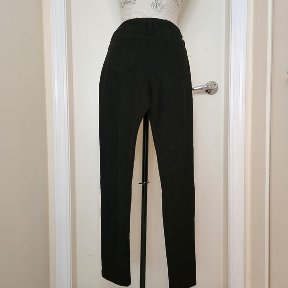 HQP black stretch moto jeggings - Picture 2 of 11